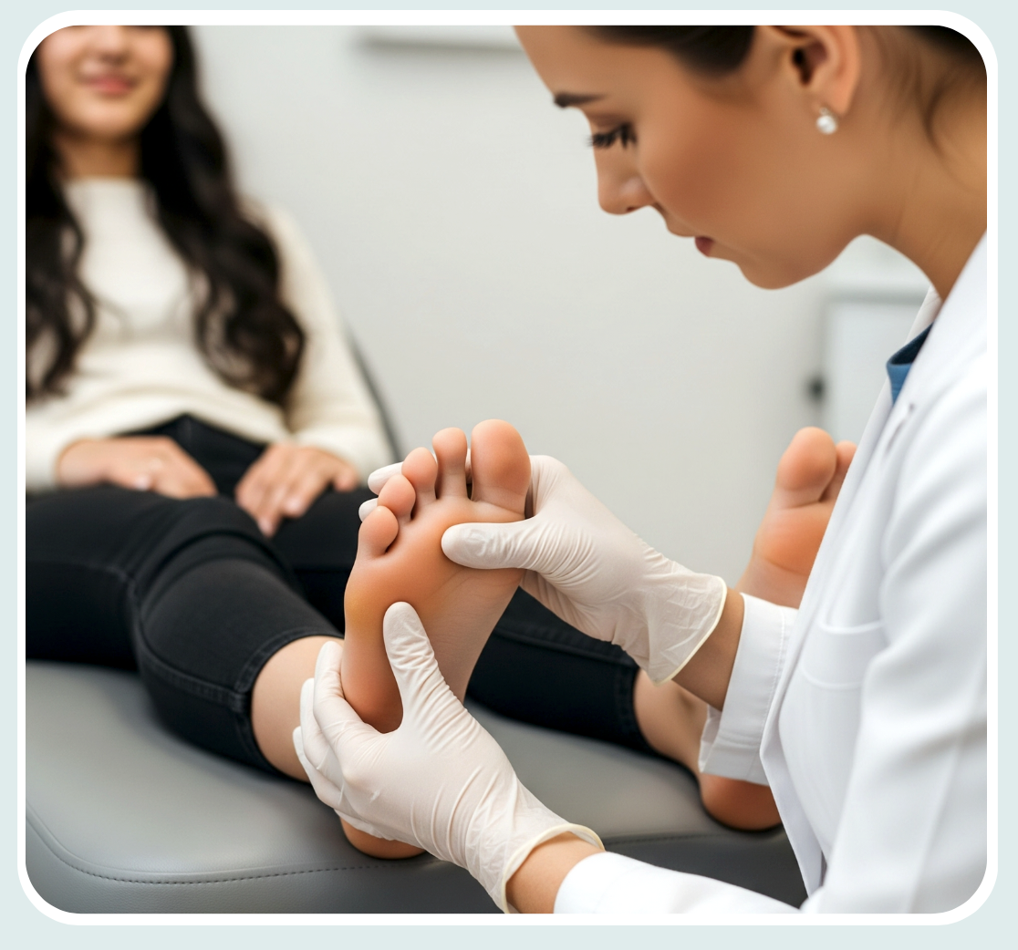 Quick Daily Foot Check 5 simple steps to conduct a diabetic foot check at home โ ZeroSole
